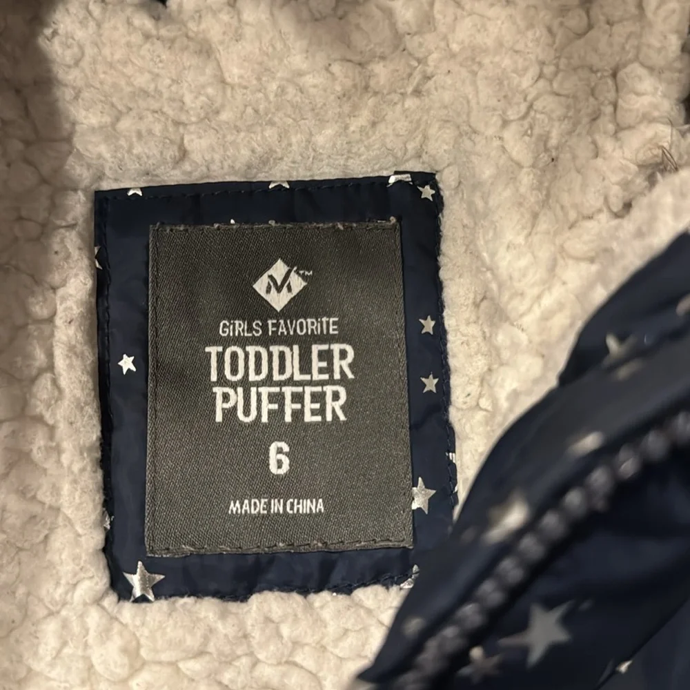 Kids Starry Night Puffer Jacket - Picture 7 of 11